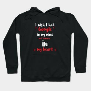 Google and Antivirus Armour for your heart and mind. Hoodie